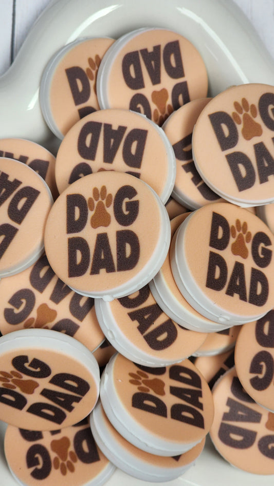 Dog Dad Silicone Focal