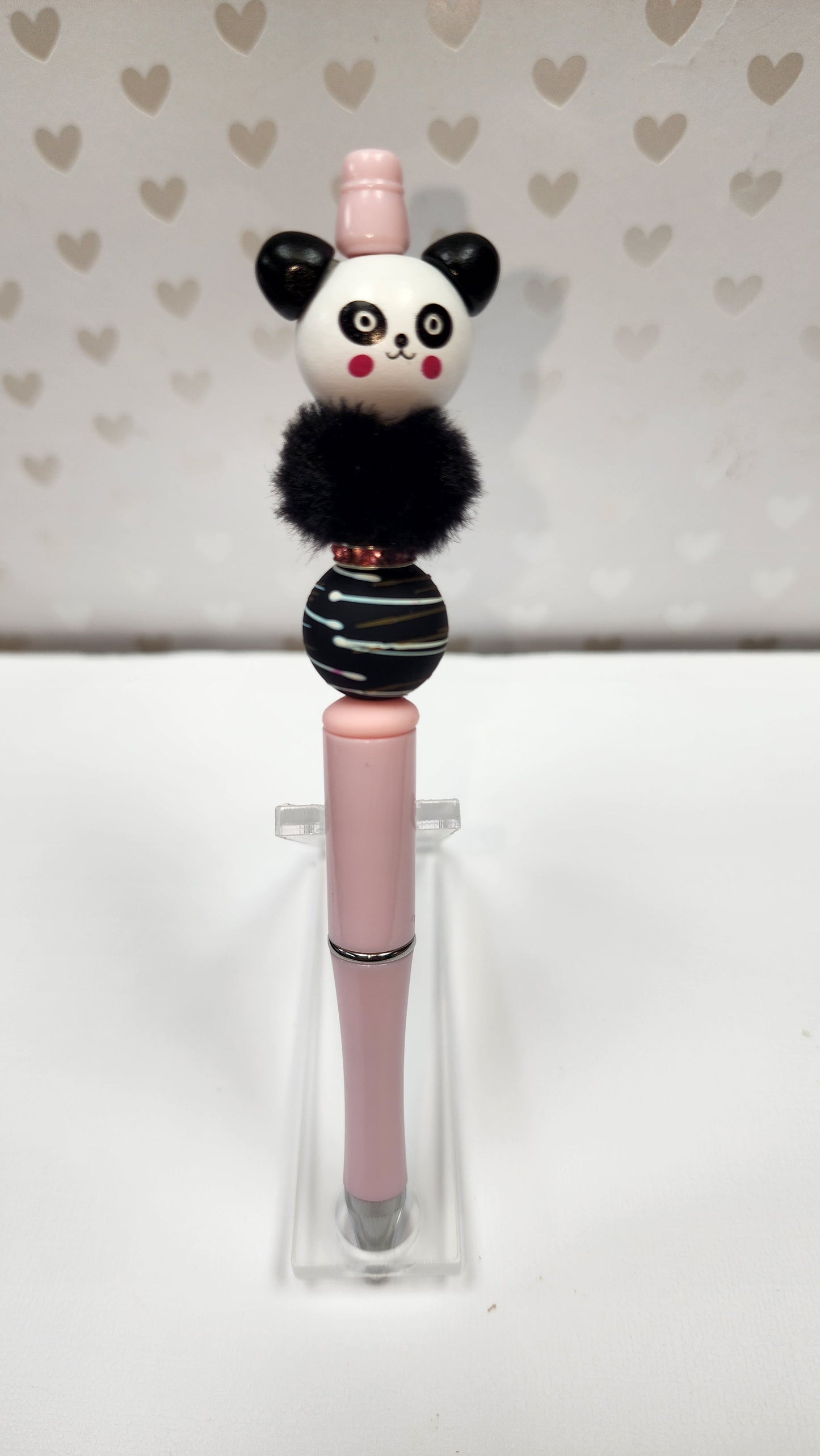 Panda Bear Beaded Pen