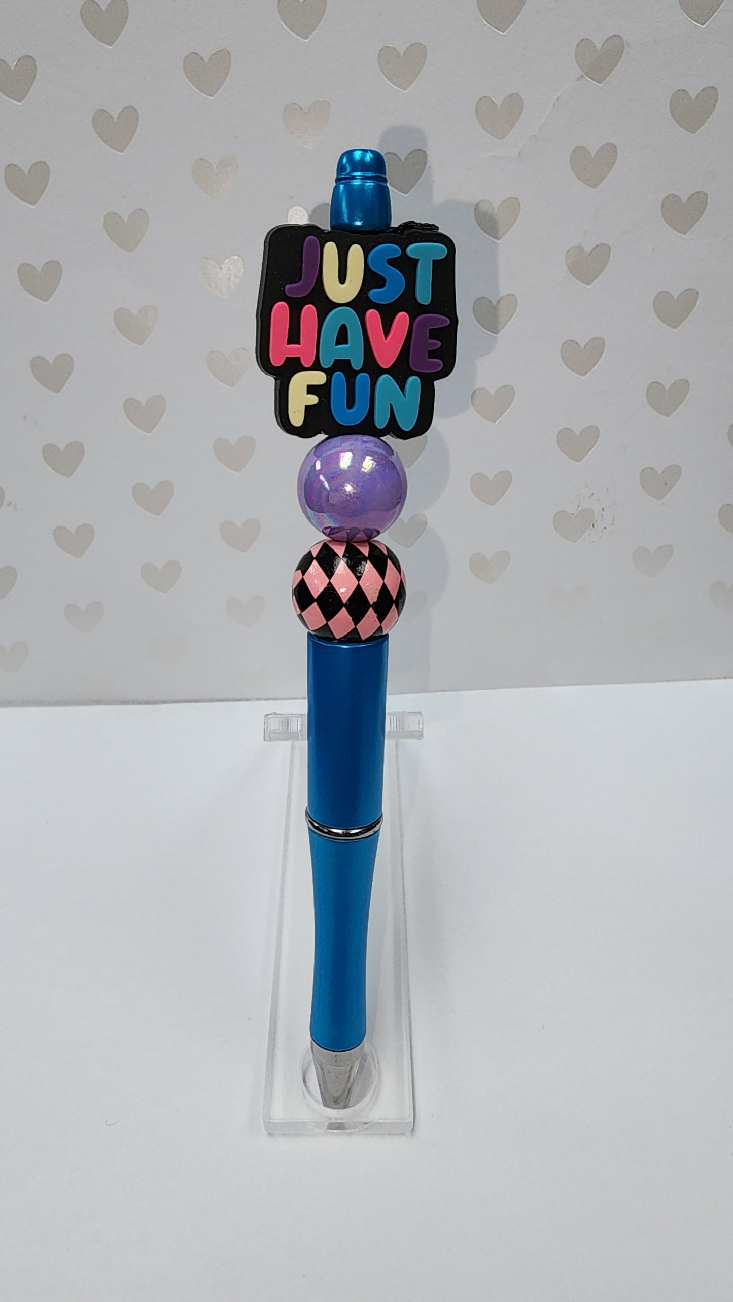 Just Have Fun Beaded Pen