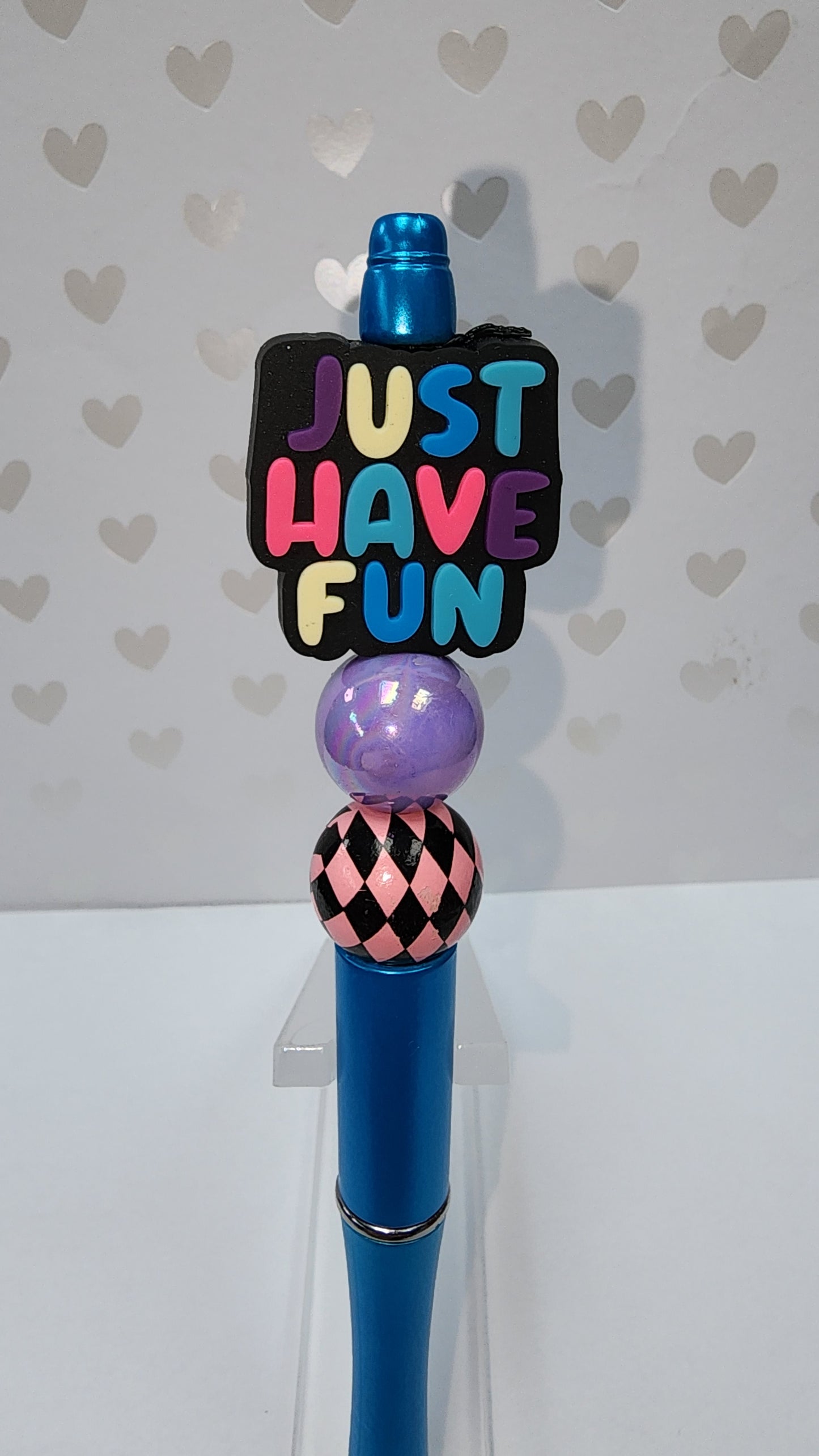 Just Have Fun Beaded Pen