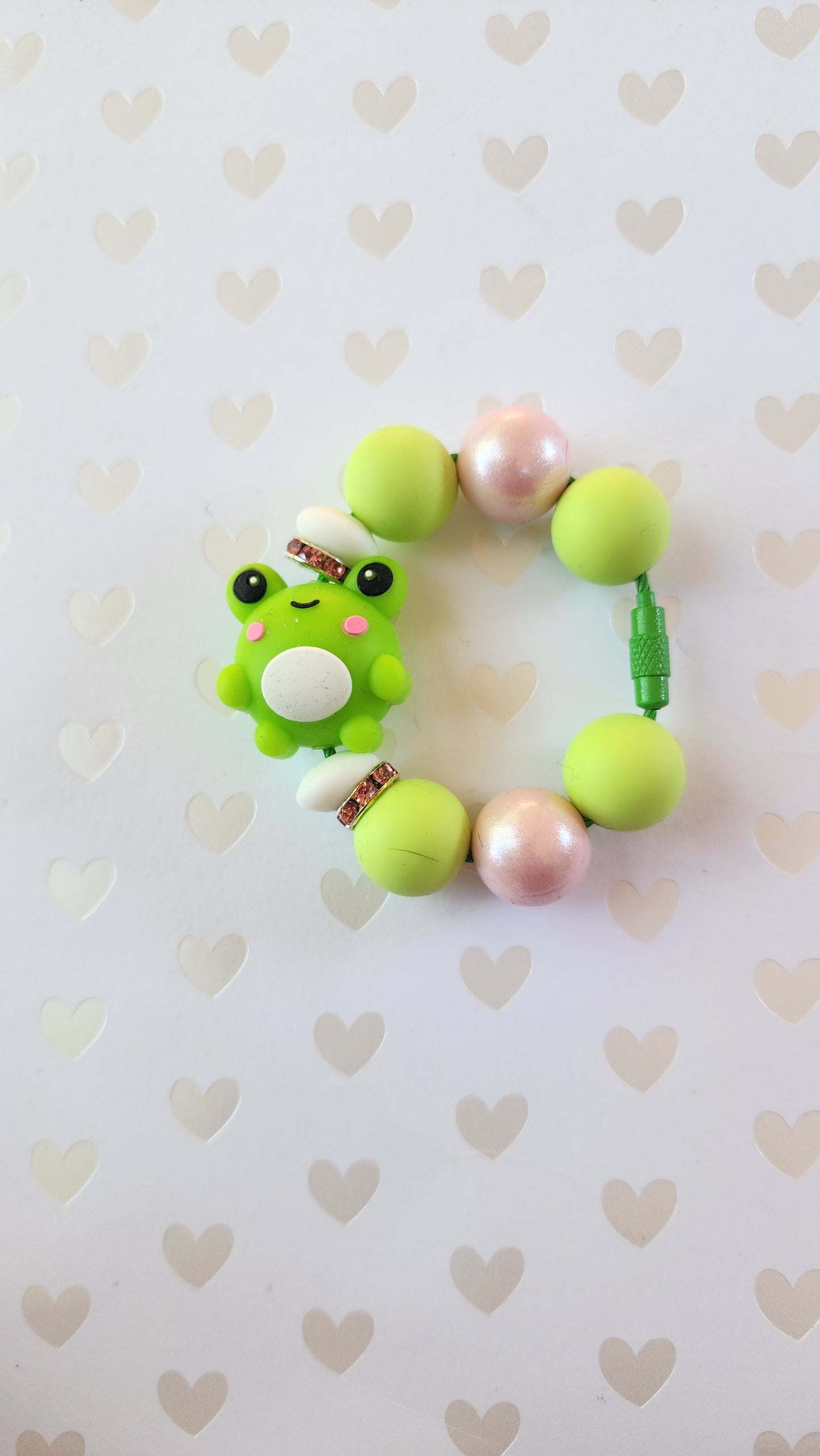 Frog Tumbler Tag Cup Charm Removeable and Reuseable