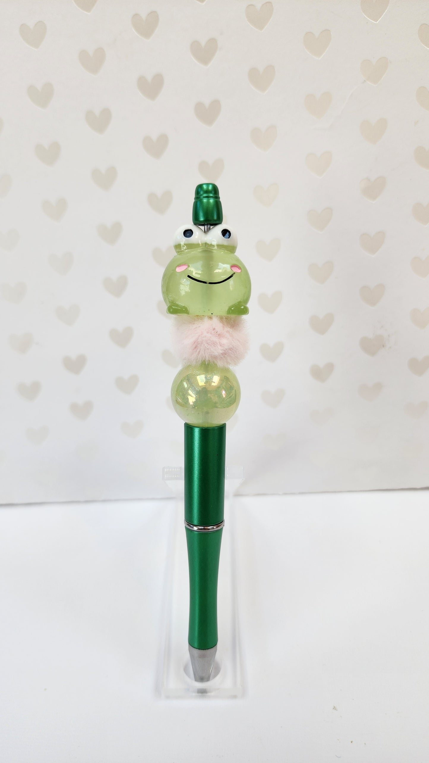 Bubble Frog Beaded Pen