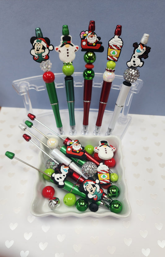 MAKE YOUR OWN Magic Winter Friends Beaded Pen Kit