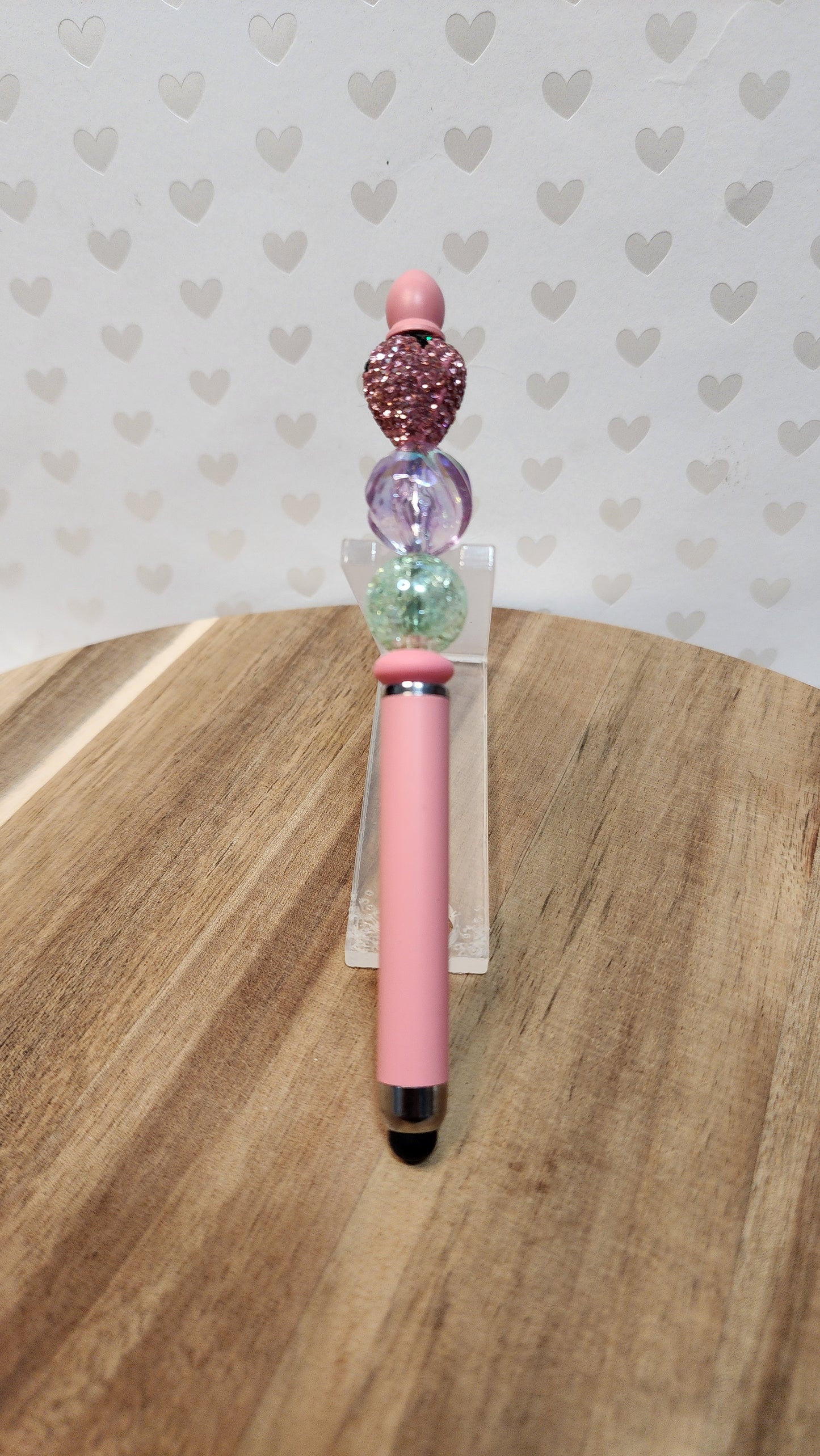 STRAWBERRY BLING Stylus Pen for iPhone, Android, iPad, Tablets and All Touch Screen Devices