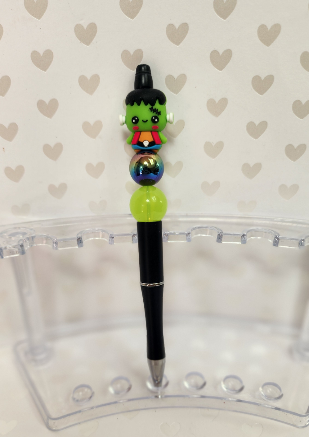 3D Frankenstein Inspired  Beaded Pen