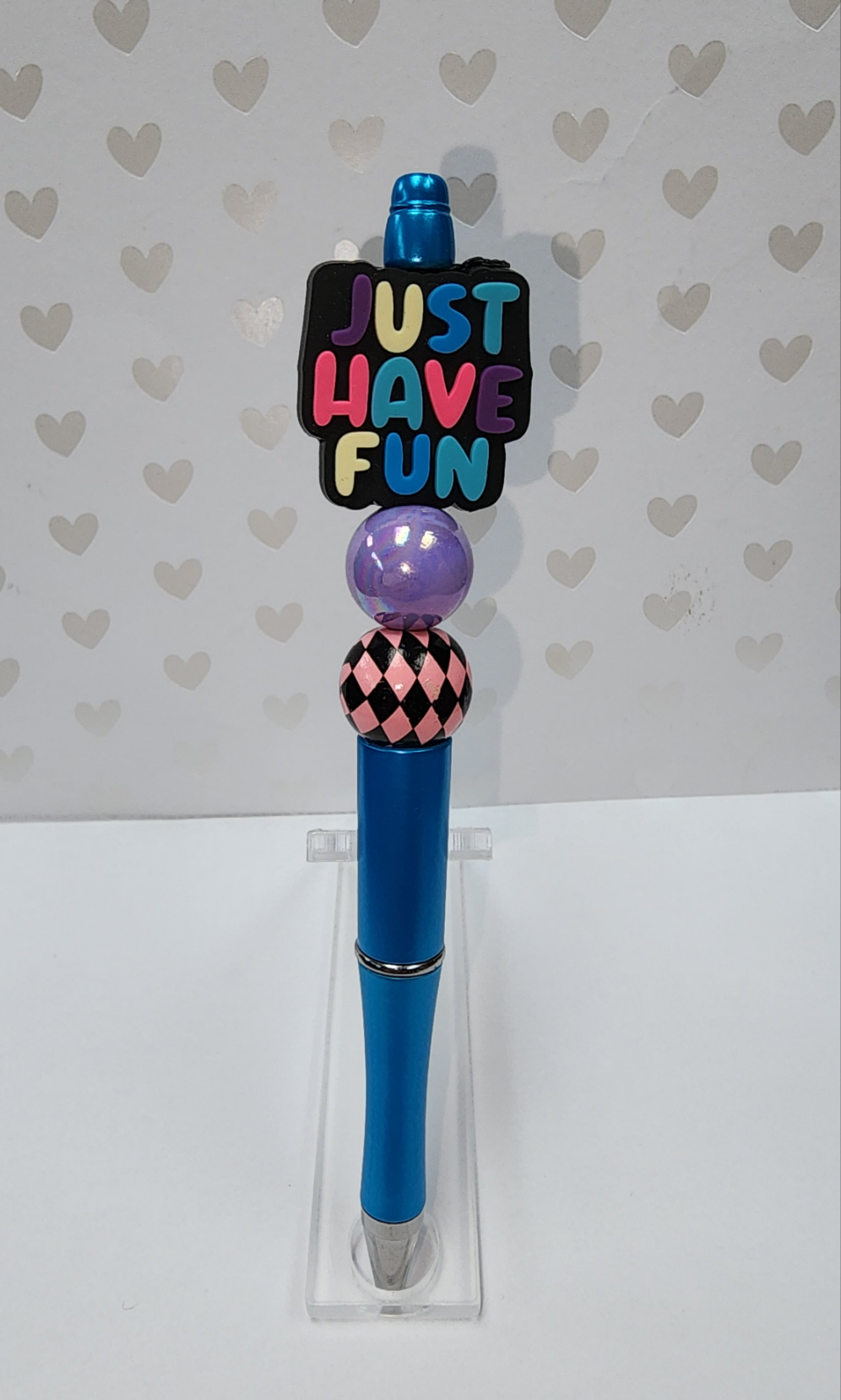 Just Have Fun Beaded Pen with Black Ink