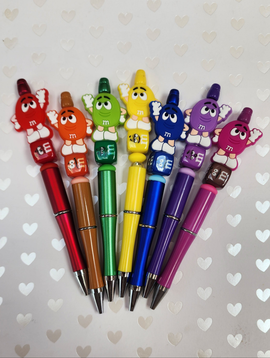 Candy Seven Beaded Pens SET