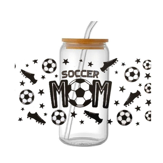 Soccer Mom UV DTF Cup Wrap  #801