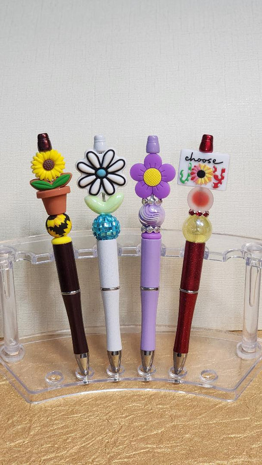 MAKE YOUR OWN Beaded Pen Bloomin Flowers Kit